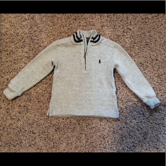 Polo Ralph Lauren Toddler Boys 1/2 Zip Sweater (Gift with Purchase) - Picture 2 of 7